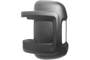 Easy Link Cubierta para espejo retrovisor izquierdo, negro, brazo corto, compatible con Peugeot Boxer Citroen Jumper Fiat Ducato 2006-2020 735424438