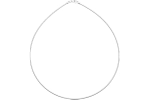 OSTSEE-SCHMUCK Halsreif - Omega 1,2 mm - Silber 925/000 -,