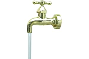 Bomoya Invisible Flowing Spout Watering Can Fountain Floating Tap Fountain Faucet for Home Garden Courtyard Decoration