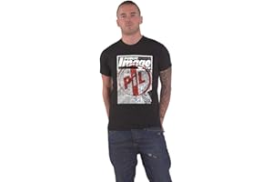 ROCK OFF OFFICIALLY LICENSED PRODUCTS PIL Public Image Ltd T Shirt Manifesto Nuovo Ufficiale Unisex Nero