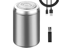 YIZEMAY Rasierer Herren Elektrisch, Elektrorasierer Herren, Wasserdichter Multifunktionaler Elektrischer Rasierer, Tragbarer Stumm Waschbar Mini Elektrorasierer, Tiefenreinigung Shaver Men