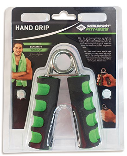 Schildkröt Fitness HANDMUSKELTRAINER 2er Set , (Chrome / grey-green), 960022 - 3