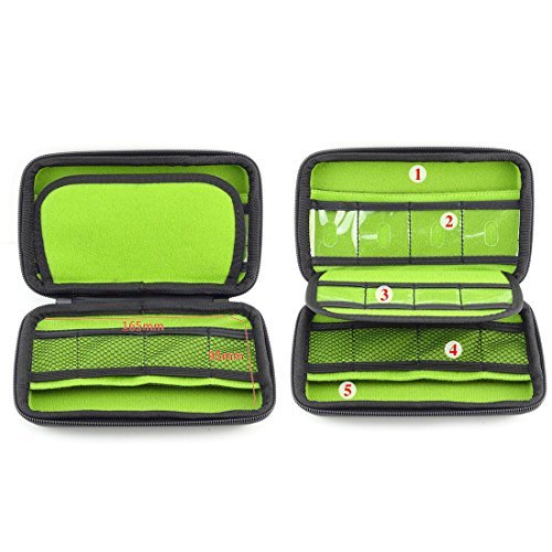 Estarer Aufbewahrungstasche / Organizer für USB Sticks und Speicherkarten - 4