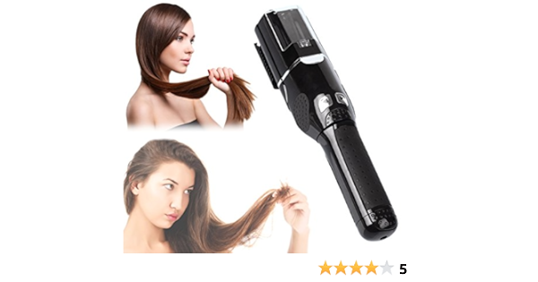 01022 Spazzola Professionale Per Eliminare Le Doppie Punte Con Custodia Cordless Media Wave Store Amazon It Casa E Cucina