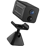 DEATTI Telecamera WiFi Interno Batteria, Videocamera 100% senza fili, FHD 2K, Lunga Durata Della Batteria, Visione Notturna, 