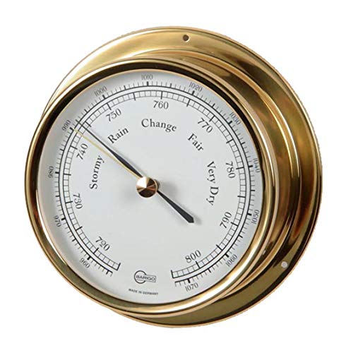 Preisvergleich Produktbild Barigo 184 Barometer Regatta Messing 120mmm