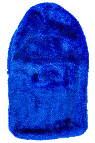 Large Hot Water Bottle with royal blue Fabulous Soft Luxurious Cosy Faux Fur Cover