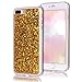 Produktbild iPhone 7 Plus Hülle, SpiritSun Bling Handy Hülle für Apple iPhone 7 Plus (5.5 Zoll) Weich TPU Silikon Schutzhülle Niedlichen Muster Schale Tasche Ultradünnen Etui Anti-stoß Kratzfeste Case Cover - Golden