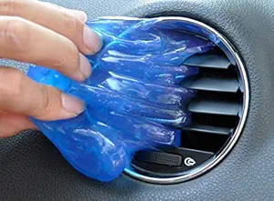 EasyClean Pack of 3 Multipurpose Car Ac Vent Interior Dashboard Dust Dirt Cleaning Cleaner Slime Gel Jelly Putty Kit for Car Keyboard Laptop PC Electronic Gadgets Products Vehicle Interior Cleaner