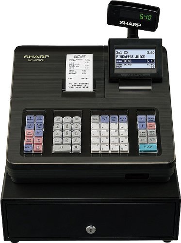 Preisvergleich Produktbild Kasse SHARP XE-A207B schwarz