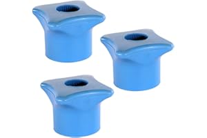 Olanmarp Revolutionärer Flaschenaufdreher- Schraubverschlussöffner aus Kunststoff für Senioren & Personen mit eingeschränkter Handfunktion - Flaschenöffner - Einfach, Sicher (Blau 3 Stück)