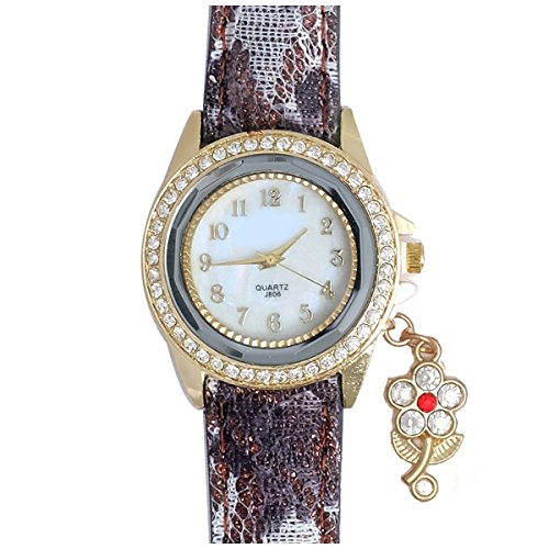 Super Drool Floral Charm ST2460_WT_FLOWER_3 Watch