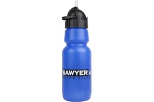 Sawyer Products SP140 Personal Water Bottle Filter, 34-Ounce,Blue