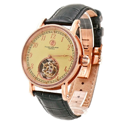 Constantin Durmont Herrenarmbanduhr Tourbillon Deuxieme RGCR-D/AR CD2072B235CRD