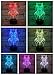 Produktbild Usb 3d led nachtlicht Marvel The Avengers super heroe Black Panther Abbildung 3D Illusion Multicolor RGB tischlampe schlafzimmer neon