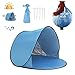 Produktbild Automatisches Pop-Up Strandzelt Pop-Up Beach Shell mit Boden Sun UV50 + Schutz für Familie Haustiere Baby Outdoor Portable Beach Shadow Zelt Faltbarer Sonnenschutz Einfach Carry Cabana von Behong