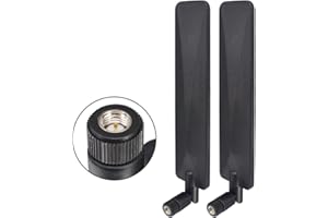 YILIANDUO 2 Pezzi Antenna 4G LTE SMA Maschio 12dBi 19.5cm WiFi antenna Omni direzionale amplificatori di segnale per Tim Vodafone Huawei ZTE CPE Router Modem Gateway Cellulare Telecamera IP