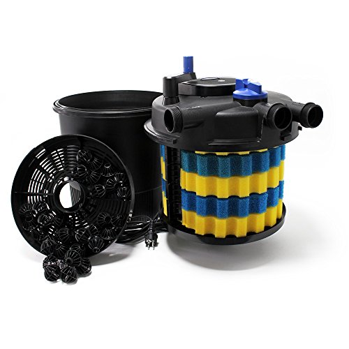 SunSun CPF-10000 Druckteichfilter UVC 11 W 10000 L/h Teich Filter Teichfilter - 2