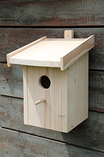 Dekorativer Nistkasten(NB7) zum selbst bauen-Bausatz-sauberste Verarbeitung- Garten Deko von Holz und Gartentrends-Vogelhaus-Vogelhäuschen-sauberste Verarbeitung-Vogelhaus Garten Deko - 4