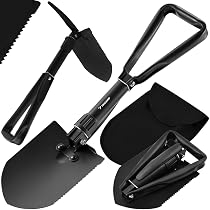 Schwedischer Armee Klappspaten 2-teilig – Gesamtlänge Ca. 70 Cm, Aus Stahl | Robust & Praktisch Für Outdoor, Camping, Garten