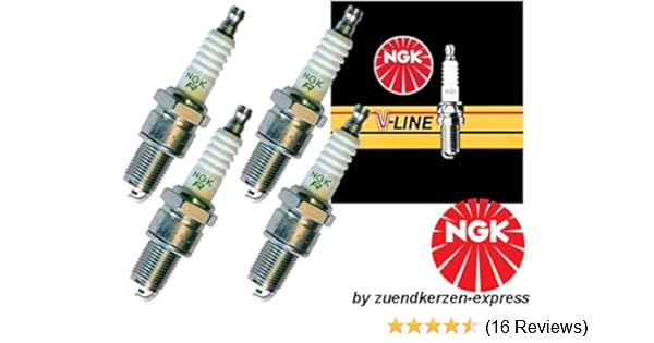 4x Ngk Zundkerze V Line 23 4483 Bkr5ek Citroen Fiat Opel Peugeot