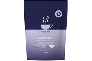 HOTTEA MAMA | And Breathe… | Ashwagandha Hot Chocolate | Adaptogenic | 42% Cacao | Ashwagandha Root | Chai Spices | 280g (14 mugs of hot chocolate)