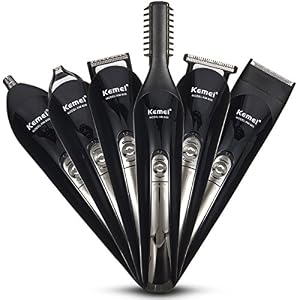 Mens 11 in 1 Rechargeable Cordless Electic Grooming Kit with Hair Clippers, Moustache Beards Shaver Trimmer, Nose Hair… - Image 3