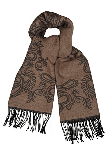 Preisvergleich Produktbild SILVIO TOSSI Swiss Label Damen Schal Braun braun Einheitsgröße