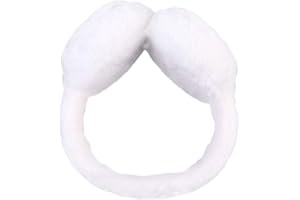 COHEALI Winter Ear Muffs Winter Ear Warmer Fluffy Ear Ear Covers Soft & Warm Earmuffs Outdoor Ear Warmers for Cold Weather (Black)