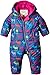 Hatley Baby-Girls Infant Winter Puffer -Graphic Deers Snowsuit, Blue (Multicolored Deer), 18-24 Months