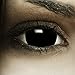 Produktbild Farbige Kontaktlinsen Mini Sclera Black MIT STÄRKE -3.00 + Kunstblut Kapseln + Behälter von FXCONTACTS in schwarz, weich, im 2er Pack - angenehm zu tragen und perfekt zu Halloween, Karneval, Fasching oder Fasnacht