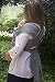 GWEL Cotton Solid Soft Elastic Baby Sling Wrap Stretchy Wrap Carrier Grey