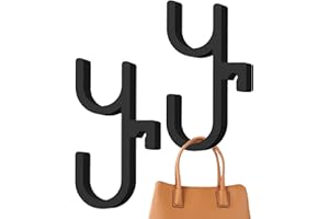 LEMBEAUTY Auto Kofferraum Regenschirmhalter, 2 Stück Kofferraum Regenschirm Haken Clips, ehrzweck-Organisator-Kleiderbügel, Car Umbrella Holder für Sitz, Rücksitz, Konsole, Kinderwagen, LKW, Boot