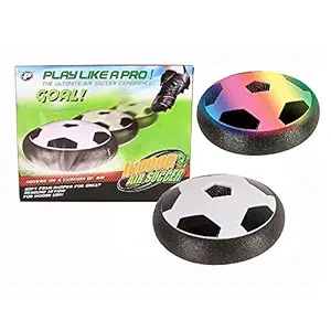 SQUICKLE Magic Hover Football Toy with LED Lights Indoor Play Game Best Toy for Kids The Ultimate Soccer Game