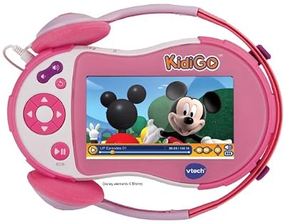 Vtech - 148355 - Jeu Électronique - Kidigo - Mon Premier Lecteur Multimédia - Rose