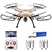 Produktbild Syma X8HW Live FPV RC Quadrocopter Drohne mit HD Kamera WIFI kopflos Höheneinstellung Ersatz Motor Golden