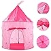 Produktbild JIAOXM Kinder Spielen Prinzessin Schloss Zelt Theater, Indoor/Outdoor-Kinderspiel tragbares Pop-up-Zelt mit Einkaufstasche, fantasievolle Spiele & Geschenk,A
