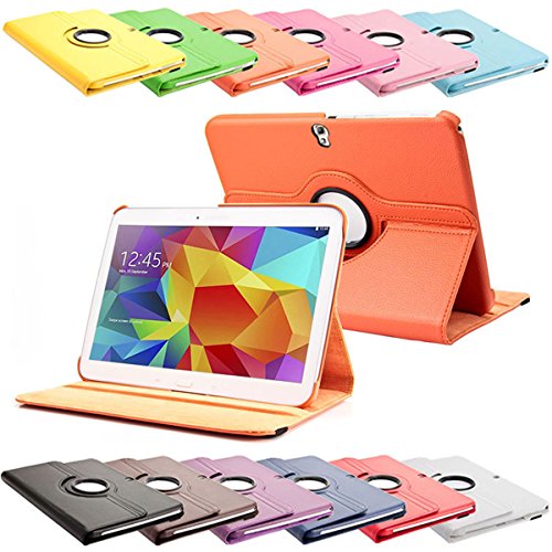 SVS 3in1 SET Tab S 10.5 360° Schutzhülle + Folie + Pen Samsung Galaxy Tab S SM-T800 / T801 / T805 Tasche Etui (Orange) - 3