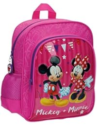 Disney 26921A1 Mickey & Minnie Party Mochila Infantil, 6.44 Litros, Color Rosa