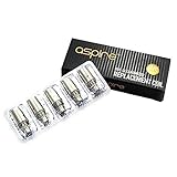 Aspire - Bobine BVC nouveau design pour ET-S, Vivi Nova, CE5 & K1 (5x 1.8ohm BVC Coils)