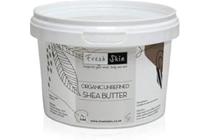 Freshskin Beauty LTD | 500g Shea Butter Certified Organic - Unrefined, Cold Pressed, 100% Pure, Raw & Natural