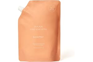 HAAN Recarga Jabón de Manos 700 ml - Limpiador e Hidratante con Aloe Vera, Cocos Nucifera, Glicerina - Reciclable - Aroma Sunset Fleur