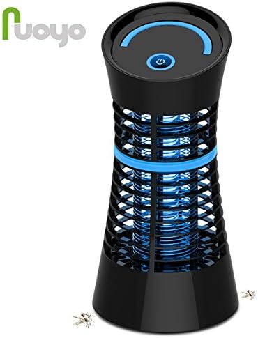 Indoor Bug Zapper Mosquito Trap NuoYo Mosquito Killer Lamp with Intelligent Light Sensor for Catching Small Insects Killer 60 m² UV Light 5W