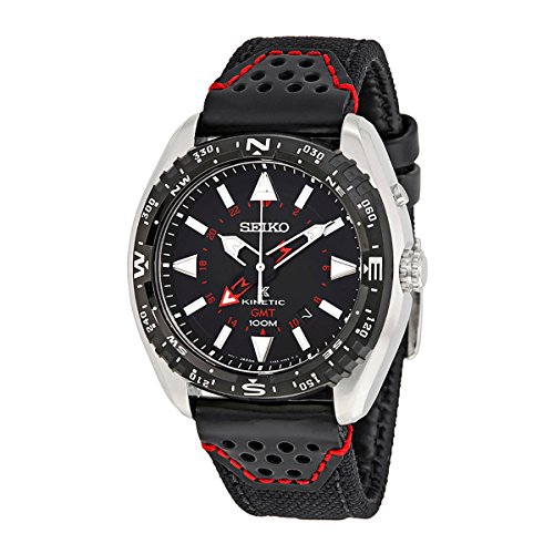 Preisvergleich Produktbild Seiko Herren-Armbanduhr Analog Automatik Leder SUN049P2