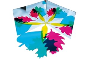 HenBea 1052 - Espejo Libro, Juego Infantil de 2 Espejos acrilico Unidos como Bisagra, para imágenes Caleidoscópicas, (Tamaño 22x15 cms)