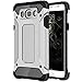 Price comparison product image Galaxy J3 (2016) Case, Rugged Tough Dual Layer Armor Case Samsung Galaxy J3 (2016) Protective Case Shockproof Case Cover for Galaxy J3 (2016) [Heavy Duty] [Slim Hard Case] BY AMPLE® (SILVER)