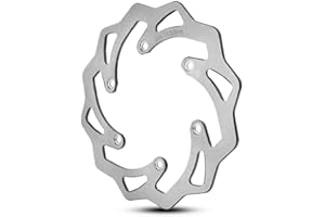 NUWERO Motocross 220 mm Bremsscheibe hinten for KTM 125 200 250 300 350 400 450 500 EXC EXCF XC XCF XCW SX SXF TPi 6D 1994-2022 2021