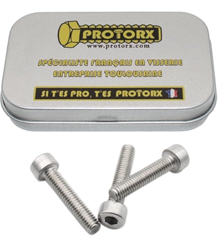 Vis métaux CHC BTR M5X40 Filetée sur 22 Classe 8.8 Clé de
