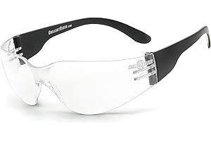 Chillout Rider® Biker Glasses, Chopper Glasses, Motorcycle Sunglasses, Motorcycle Glasses, Anti-Fog, Windproof, Shatterproof, Flexible, CR007