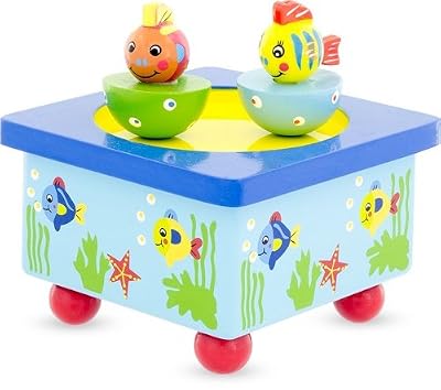 Ulysse - 1185 - Jouet Premier Age - Boite à Musique - Poissons